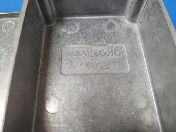 (1 PC) 1590B HAMMOND Enclosures, Boxes, & Cases Diecast Unpainted 112x60x31mm