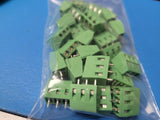 (2 PCS) 1715035 PHOENIX CONTACT TERM BLK 3POS SIDE ENTRY 5MM PCB