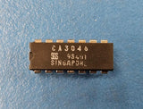 (3PCS) CA3046 SGS RF Small Signal Bipolar Transistor, 0.05A NPN 14-DIP