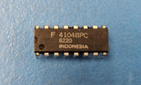 (20PC) 4104BPC CMOS Translator, 4 Func, Complementary Output, CMOS 16P DIP