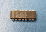 CD4023BCN/MM5623BN NSC NAND Gate, 3-Func, 3-Input, CMOS, PDIP14