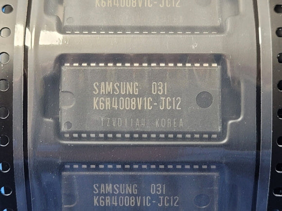 (2 PCS) K6R4008V1C-JC12 SAMSUNG Standard SRAM, 512KX8, 12ns, CMOS, SOJ36