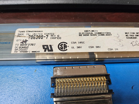 (1 PC) 786308-7 AMP/TYCO CONNECTOR OBSOLETE PART