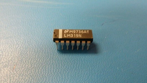 (10pcs) LM319N Comparator Open-Collector, Open-Emitter, TTL 14-DIP