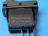 (1 PC) V2D2 CARLING Rocker Switch SPST-NO 20A 12V DC Panel Mount, Snap-In ROHS