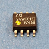 (10PCS) CAT24WC01JI CSI 24WC01JI EEPROM Serial-I2C 1K-bit 128 x 8 3.3V/5V SOIC-8
