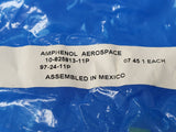 (1 PC) 97-24-11P AMPHENOL Connector Circular Insert PIN 9 POS 24-11 Solder