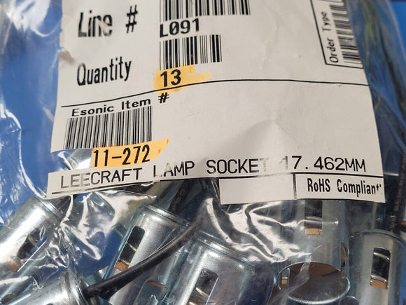 (1 PC) 11-272 VCC B6 BULB SOCKET BAYONET