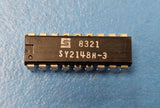 (4PCS) SY2148H-3 Synertek IC DIP-18PIN Vintage