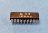 (4PCS) SY2148H-3 Synertek IC DIP-18PIN Vintage