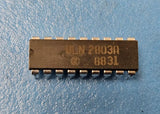 (5PCS) ULN2803A Buffer/Inverter Based Peripheral Driver, 8 Driver,18P DIP