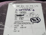 (5 PCS) 1-487952-6 AMP/TYCO CONN FPC BOTTOM 16POS 1MM R/A