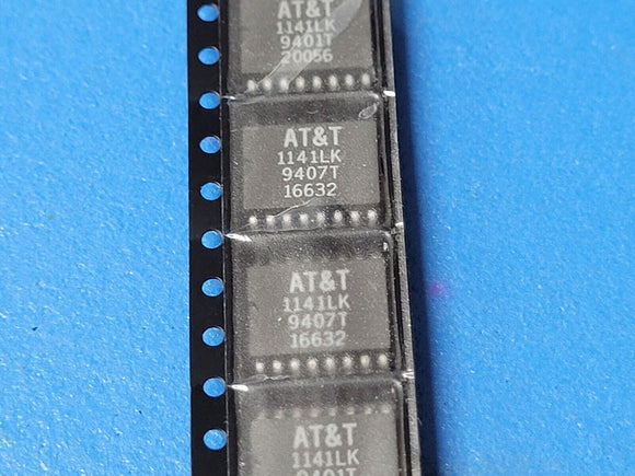 (2 PCS) 1141LK AT&T Line Transceiver, 1 Func, 2 Driver, 2 Rcvr, BIPolar, SOIC-16