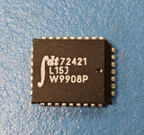 (2PC) IDT72421L15J FIFO, 64X9, 10ns, Synchronous, CMOS, PLCC32
