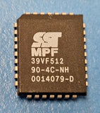 (2PCS) SST39VF512-90-4C-NH Flash, 64KX8, 90ns, PLCC32