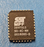 (2PCS) SST39VF512-90-4C-NH Flash, 64KX8, 90ns, PLCC32
