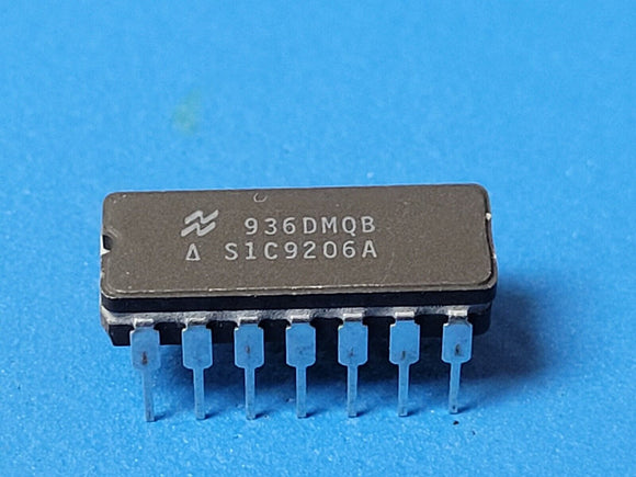 (1 PC) 936DMQB NSC 936 SERIES, HEX 1-INPUT INVERT GATE, DIP14