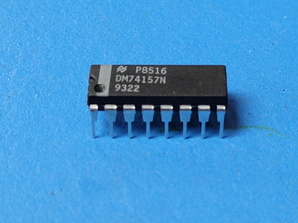 (10 PCS) 74157N NSC Multiplexer 4-Func 2 Line Input 1 Line Output TTL PDIP16