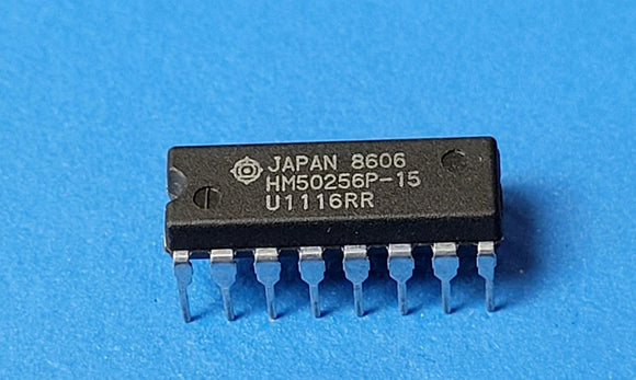 (1 PC) HM50256P-15 HITACHI Page Mode DRAM, 256KX1, 150ns, NMOS, PDIP16