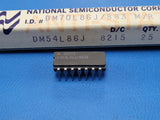 (1 PC) DM54L86J/883B NSC XOR Gate, TTL, CDIP14