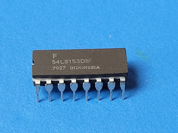 (2 PC) 54LS153DM FSC Multiplexer 2-Func 4 Line Input 1 Line Output TTL CDIP16