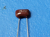 (10 PCS) CD5EC200JO3 CDE Dipped Mica Capacitor 20 pF 300 V 5% Radial
