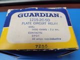 (1 PC) 1215-2C-5D GUARDIN RELAY DPDT 10A 7.2MA  5K OHMS  A410-359423-00
