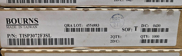(1000PCS) TISP3072F3SL Thyristor TSPD 72V 7.1A 3-Pin SIP
