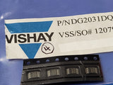 (4 PCS) DG2031DQ SILICONIX 2 Circuit IC Switch 2:1 750mOhm 10-MSOP