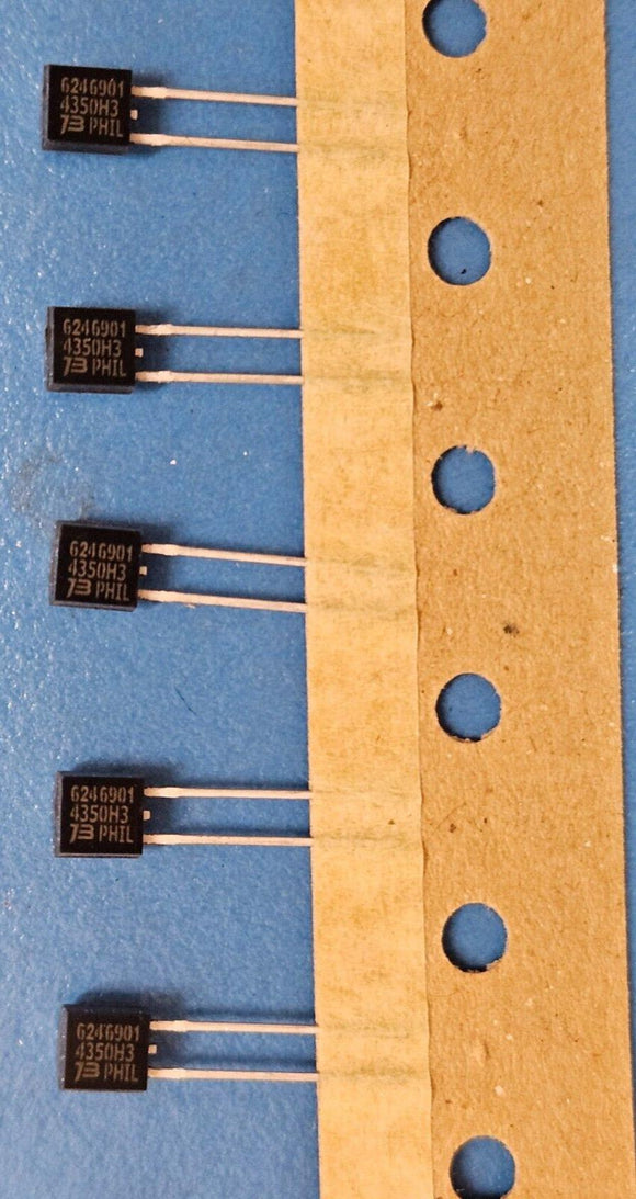 (10PC) TISP4350H3LMR TISP4350H3LMR-S Thyristor Surge Protector, 350V, 60A, DO-92