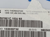 (25 PCS) B57621C103J62 EPCOS NTC Thermistor, 10000ohm, Surface Mount ROHS