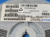 (50 PCS) NLV32T-220J-PF TDK FIXED IND 22UH 110MA 3.7 OHM SMD ROHS