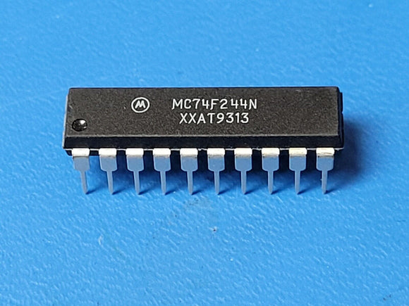 (16 PCS) MC74F244N MOT Bus Driver, 2-Func, 4-Bit, True Output, TTL, PDIP20
