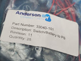(1 pc) 33040-101 ANDERSON CONNECTIVITY Switch/Battery to PS