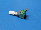RD901F-20E1-20K-B20K-00D ALPHA Potentiometers 9mm 20K Single Unit Knurled Shaft