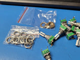 RD901F-20E1-20K-B20K-00D ALPHA Potentiometers 9mm 20K Single Unit Knurled Shaft