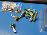 RD901F-20E1-20K-B20K-00D ALPHA Potentiometers 9mm 20K Single Unit Knurled Shaft