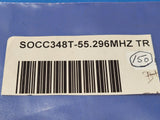 (10PC) SOCC348T-55.296MHZ SUNTSU CMOS/TTL Output Clock Oscillator, 55.296MHz Nom