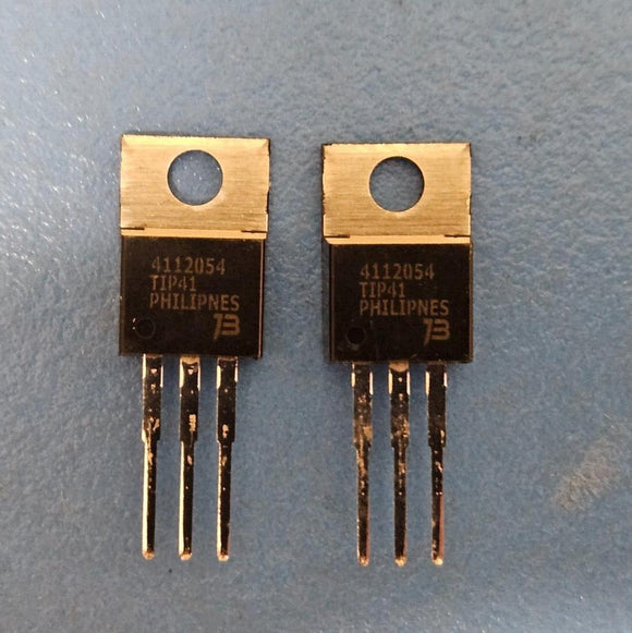 (100PCS) TIP41 Bourns Power Bipolar Transistor, 6A, 40V, 1-Element, NPN, TO-220