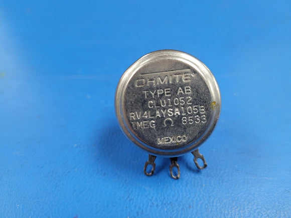 (1 PC) RV4LAYSA105B CLU1052 OHMITE Potentiometers 2watts 1MOHMS POT