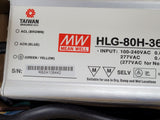 (1 PC) HLG-80H-36A MEAN WELL LED Power Supplies 36V 2.3A 82.8W ROHS