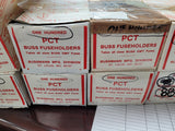 (10 PCS) PCT, HLS-01 BUSSMANN HLS 15A / 125VAC 1 Pole Fuse Holder BK/HLS