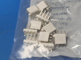 (10PC) 26-60-4040 Molex Connector Header Through Hole 4 position 0.156" (3.96mm)