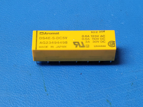 (1 PC) DS4E-S-DC5V Panasonic RELAY GENERAL PURPOSE 4PDT 2A 5V