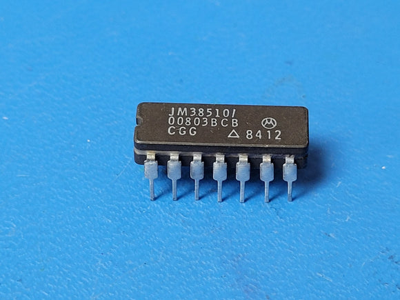 (1 PC) JM38510/00803BCB MOT Buffer, TTL/H/L Series, 6-Func, 1-Input, TTL, CDIP14