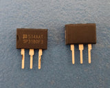 (5PCS) TISP3180F3SL SP3180F3 Bourns Thyristor, 180V, Max, 6A, SIP-3