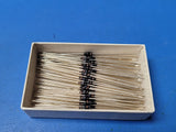 (100 pc) 5961-01-031-8497 (UT863) Semiconductor Device, Diode Silver Leads Axial