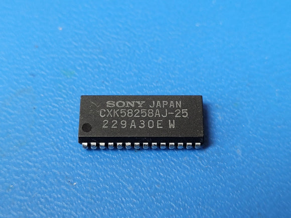 (1 PC) CXK58258AJ-25 SONY Standard SRAM, 32KX8, 25ns, CMOS, SOJ-28