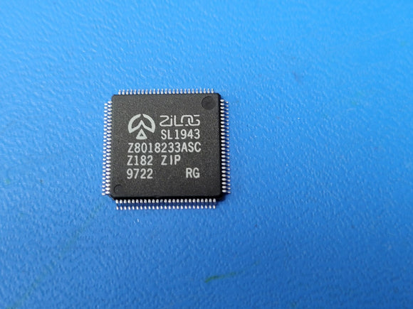(1 PC) Z8018233ASC ZILOG IC MPU ZIP 33MHZ 100VQFP