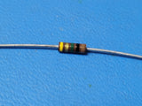 (25PCS) RCR07G105JS Fixed Resistor, Carbon Composition, 1/4W, 1Mohm, 5% AXIAL